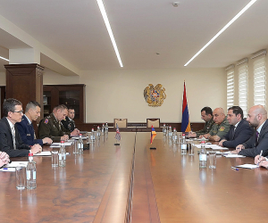 Սուրեն Պապիկյանն ընդունել է Կանզասի Ազգային գվարդիայի պատվիրակությանը