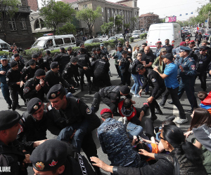 Полиция подвергла принудительному приводу 48 участников акции протеста