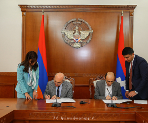 Ստորագրվել է համագործակցության հուշագիր Արցախում կրթահամալիր հիմնելու վերաբերյալ