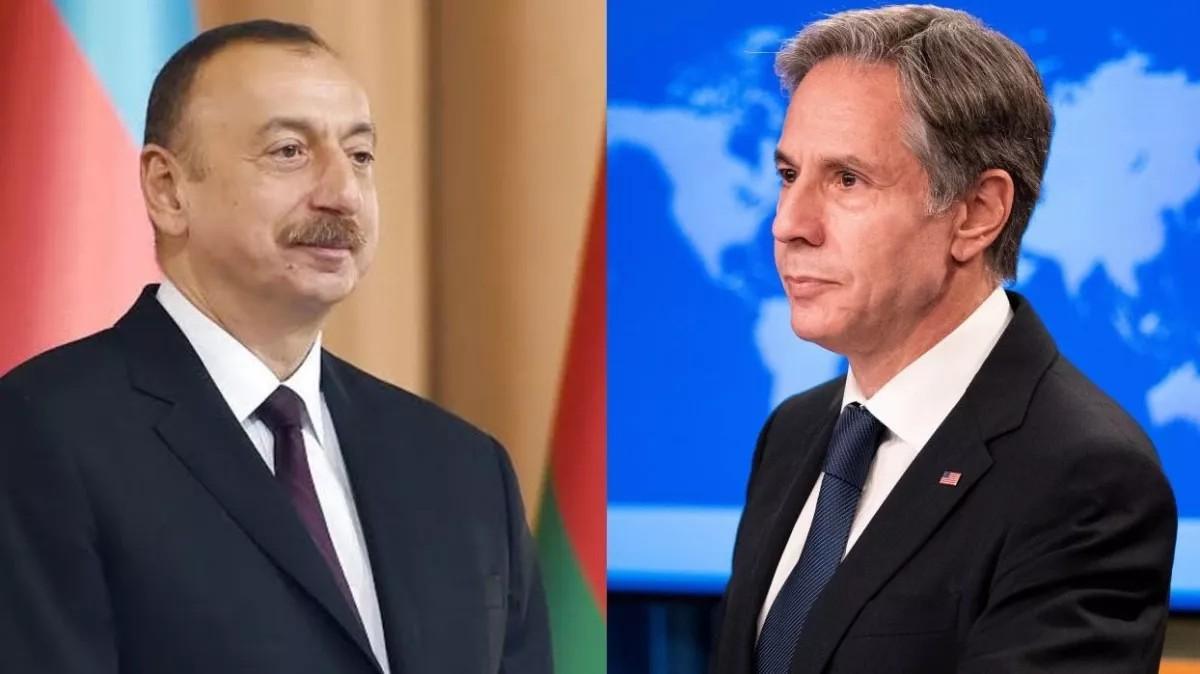 Aliyev, Blinken Discuss Steps to Achieve Peace in South Caucasus