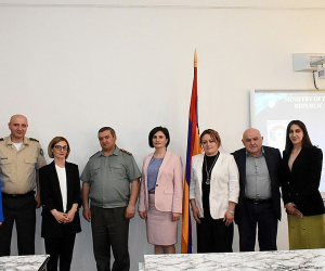 Վրաստանի ՊՆ ներկայացուցիչներն այցելել են ռազմական համալսարան