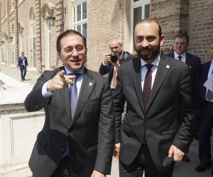 Ա․ Միրզոյանը Իսպանիայի ԱԳ նախարարին է ներկայացրել ԼՂ հակամարտության խաղաղ կարգավորման վերաբերյալ Հայաստանի դիրքորոշումը