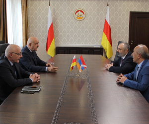 Working Visit of Foreign Minister of the Republic of Artsakh to the Republic of South Ossetia