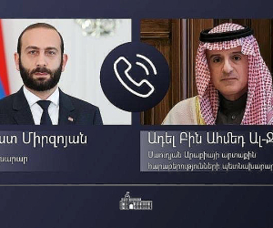 Արարատ Միրզոյանը հեռախոսազրույց է ունեցել Սաուդյան Արաբիայի արտաքին հարաբերությունների պետնախարարի հետ