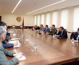 Հայաստանում է Հունաստանի ազգային պաշտպանության նախարարության պատվիրակությունը