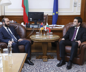 Արարատ Միրզոյանը հանդիպել է Բուլղարիայի Ազգային ժողովի նախագահին