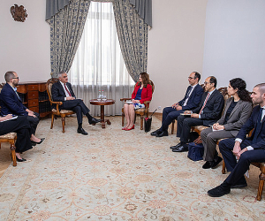 Փոխվարչապետ Մհեր Գրիգորյանն ընդունել է ԱՄՀ հայաստանյան առաքելության նորանշանակ ղեկավարին