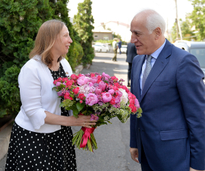 Armenian President Congratulates U.S. Ambassador Tracy on Independence Day