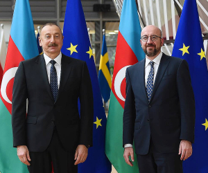 European Council President, Aliyev Discuss Brussels Agenda