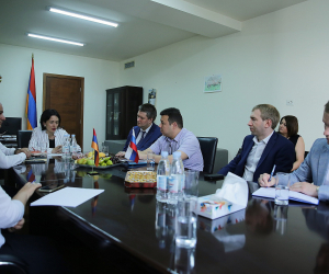 ԿԳՄՍ  նախարարի տեղակալ Ժ. Անդրեասյանը հանդիպել է ՌԴ լուսավորության նախարարի տեղակալ Դ. Գրիբովի հետ