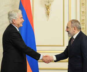 Նիկոլ Փաշինյանն ընդունել է ԱՄՆ Կենտրոնական հետախուզական վարչության ղեկավար Ուիլյամ Բըրնսին