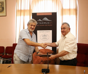 Գիտությունների ազգային ակադեմիայի և STARMUS-ի միջև ստորագրվել է փոխըմբռնման հուշագիր