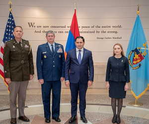 Armenian Defense Minister Seeks Military Education Cooperation with U.S.