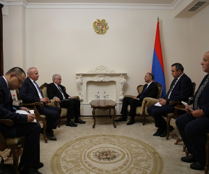 ԱԽ քարտուղարը հանդիպել է ԵԱՀԿ-ի Մինսկի խմբի ռուսաստանցի համանախագահ Իգոր Խովաևի հետ