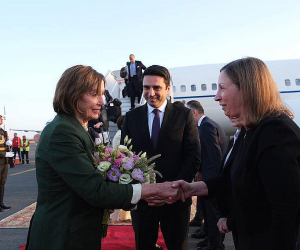 Nancy Pelosi In Yerevan
