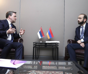 Armenian, Serbian Foreign Ministers Discuss Border Fighting