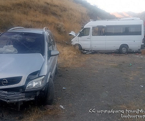 ՃՏՊ Երևան-Մեղրի ավտոճանապարհին․ կան տուժածներ