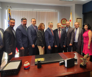 Artsakh Foreign Minister, California Politicians Meet