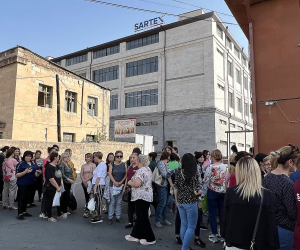 Workers at Italian-Armenian Garment Plant in Yerevan on Strike