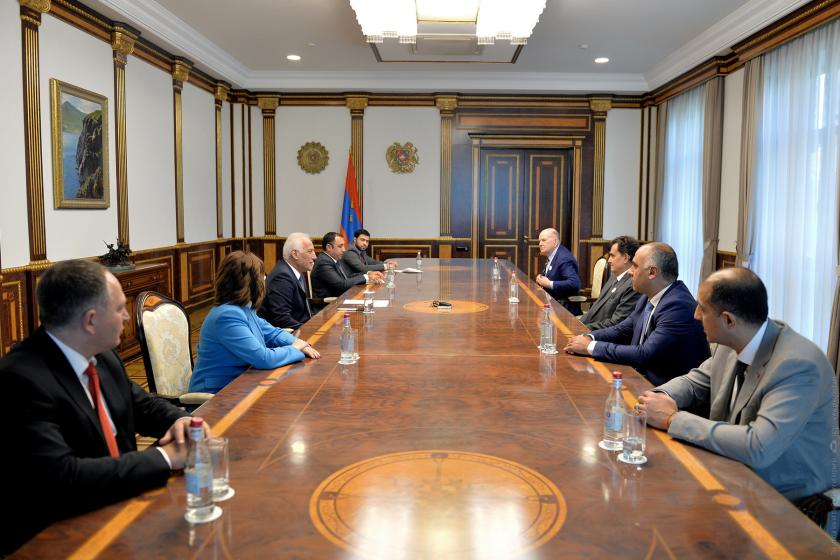 Վահագն Խաչատուրյանն ընդունել է ուռուցքաբան, ակադեմիկոս Իվան Ստիլիդիին
