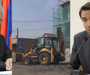 Նորք-Մարաշում մայթը քանդվել է Հայկ Մարությանի և Արմեն Ղուլարյանի ստորագրած փաստաթղթերով