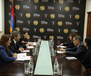 Գրիգոր Մինասյանն ընդունել է Հայաստանում ԵՄ պատվիրակության համագործակցության բաժնի ղեկավարին