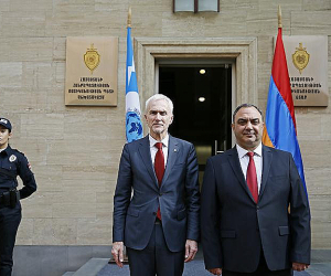 Աշխատանքային այցով Հայաստան է ժամանել Ինտերպոլի գլխավոր քարտուղարը