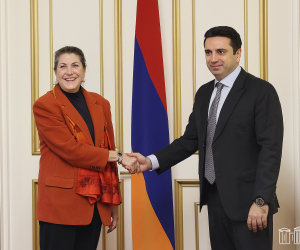 Ալեն Սիմոնյանն ընդունել է Էրին Էլիզաբեթ ՄըՔիի գլխավորած պատվիրակությանը