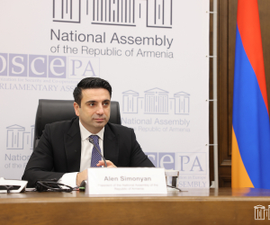 Մենք նվիրված ենք խաղաղության օրակարգին. Ալեն Սիմոնյան