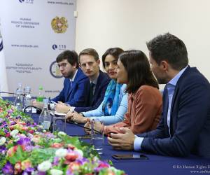 ՄԻՊ Քրիստիննե Գրիգորյանն ընդունել է ԵԱՀԿ ԽՎ երիտասարդ պատվիրակներին