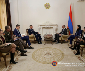 Արմեն Գրիգորյանն ընդունել է ԱՄՆ բարձրաստիճան զինվորական Դանիել Լասիկասին