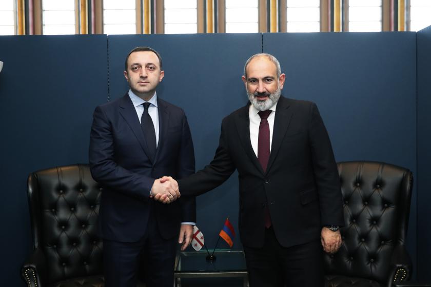 Armenian, Georgian PMs Discuss Regional Stability