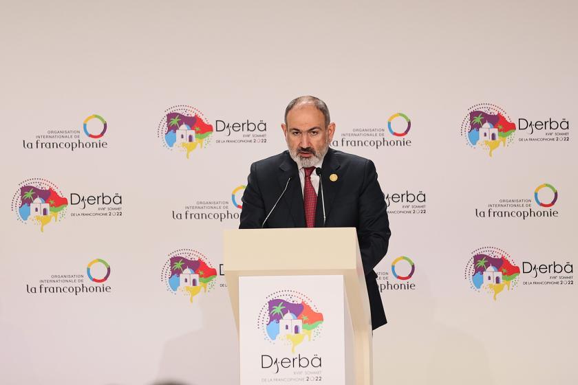 Премьер-министр Пашинян выступил на 18-м саммите Международной организации Франкофонии