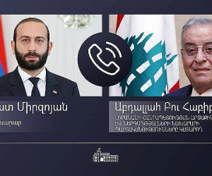 Արարատ Միրզոյանը հեռախոսազրույց է ունեցել Լիբանանի ԱԳ նախարարի հետ
