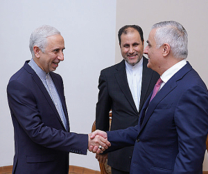 Вице-премьер Мгер Григорян принял посла Ирана