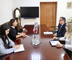 ՄԻՊ-ն ընդունել է Հայաստանում Ուրուգվայի Արևելյան Հանրապետության դեսպանին