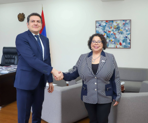 Նիկարագուայի նորանշանակ դեսպանն իր հավատարմագրերի պատճենն է հանձնել ԱԳ նախարարի տեղակալին