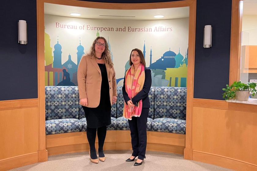 Armenian HRD, U.S. State Department Official Discuss Humanitarian Issues