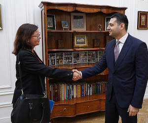 Armenian Deputy PM, UNICEF Rep Discuss Protection of Children's Rights