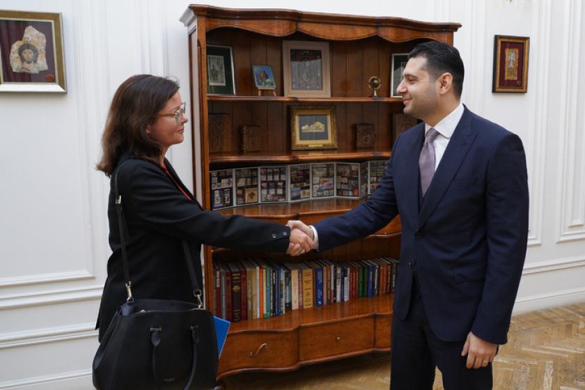 Armenian Deputy PM, UNICEF Rep Discuss Protection of Children's Rights