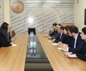 Նախարար Նարեկ Մկրտչյանն ընդունել է Հայաստանում Չինաստանի արտակարգ և լիազոր դեսպանին