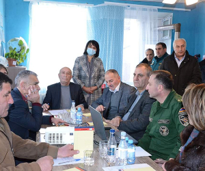 Գեղարքունիք բնակավայրում անցկացվել է զրույց-քննարկում քաղաքացիական պաշտպանության թեմայով