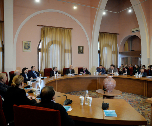 Նախագահը ներկա է գտնվել «Սոցիալ-տնտեսական զարգացման արդի հիմնախնդիրները Հայաստանում» խորագրով գիտաժողովին