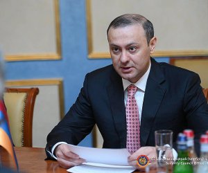 ԱԽ քարտուղար Արմեն Գրիգորյանը հանդիպել է Լեո Դոհերթիի և Ռիչարդ Մուրին