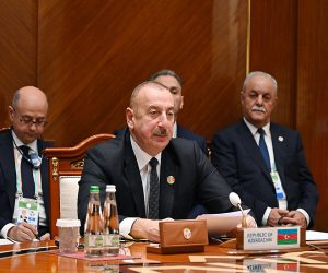 Aliyev:  Azerbaijan Pressing Ahead with “Zangezur Corridor” Construction