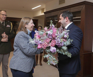 Սուրեն Պապիկյանն ընդունել է դեսպան Լին Թրեյսիին