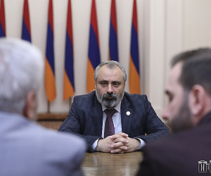 Встречи делегации, возглавляемой Давидом Бабаяном, с фракциями Национального Собрания Республики Армения
