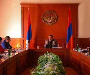 Պետնախարար Ռուբեն Վարդանյանն ընդլայնված խորհրդակցություն է հրավիրել