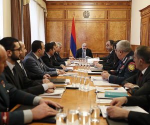 Վարչապետին են զեկուցել Ոստիկանության 2022թ. գործունեության հաշվետվությունը