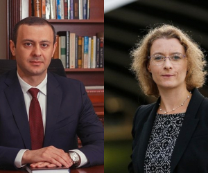 Արմեն Գրիգորյանը հեռախոսազրույց է ունեցել Էմանուել Մակրոնի դիվանագիտական խորհրդական Իզաբել Դյումոնի հետ